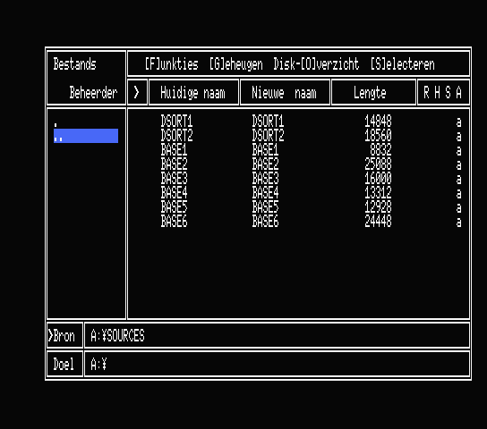 Tool Bestandsbeheerder screenshot