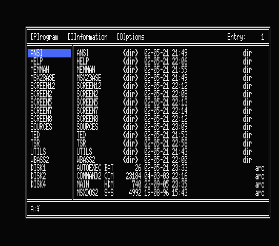 Tool DirSort screenshot