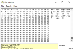 Tool File Monitor screenshot
