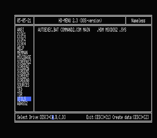 Tool HD-Menu screenshot