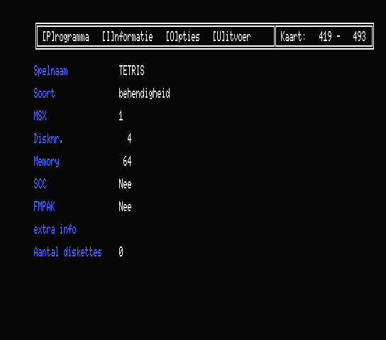 Tool MSX2Base screenshot