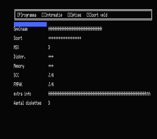 Tool MSX2Base screenshot